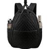 Generic Borsa da pickleball con tracolla regolabile portatile | Grande set di pickleball zaino tennis per giocatore atleta quotidiano viaggio sport palestra partita all'aperto palla