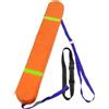 Generic Lifeguard Rescue Tube - Boa di sicurezza impermeabile per nuoto in acque | Lifeguard Rescue Tube - Boa di sicurezza ad alta visibilità per nuoto in acque libere e risposta alle emergenze