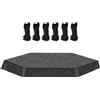 Generic Copertura protettiva per tappeto elastico | Baldacchino rotondo per trampolino attrezzature ricreative per cortile giardino parco cortile prato patio spiaggia