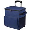 Generic Cooler on Wheels - Ghiacciaia con lati morbidi | Carrello da viaggio a tenuta stagna con manico borsa isolata da 35 litri per patio, spiaggia, shopping, campeggio all'aperto