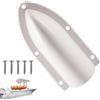 Generic Marine Wire Cover Bordo Liscio Cavo Protector Deck Trim Accessorio | Copertura del ventilatore del foro del cavo di filo per Marine RV Yacht Cabin sentina Meccanica Fuoribordo Pesca Sala Motore