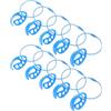 Kichvoe 10 Pezzi Morsetto per Disco Sportivo, Clip Staccabile in Plastica | Gancio Robusto per Cinghie, Accesso Rapido in Campeggio e Zaino, Superficie Antiusura, Uso Esterno