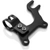 Generic Adattatore per freno a disco - di conversione per bicicletta in | Staffa di conversione del freno, in acciaio inox, 22 mm, 32 mm, piastra di montaggio | supporto resistente | per modifica a