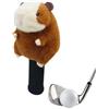 Generico Copricapi Per Teste Da Golf Paracolpi Protettivi In Peluche Con Design Di | Copricapo Driver Con Numerazione 3 E 5 Adatto A Sport Di Vacanze Donne Uomini Con Tee E Segnapalla