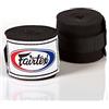 Fairtex Bandagen, halb-elastisch, 4.5 m, schwarz