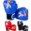 Generic Guanti da boxe per bambini, ergonomici, traspiranti, comodi, creativi | Guantoni da boxe sportivi con cartoni animati per palestra a casa per bambini allenamento fitness kickboxing sparring guanti