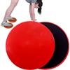Generic Dischi scorrevoli per allenamento, 2 dischi scorrevoli per esercizi | Pilates Sliders per donne, uomini, adolescenti, addominali, casa, viaggio, tappeto in legno duro per atleti