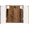 Generic ARNHEM - Armadietto per bersaglio per freccette, 52,5 x 10,5 x 53,5 cm, in legno