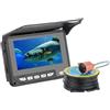 JOJIDE Macchina fotografica subacquea per la pesca, Registratore DVR da 4,3 pollici 1000TVL Fish Finder Telecamera for pesca subacquea Lampada a infrarossi 20M