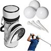 Generic Contenitore per palline da golf leggero, portatile, resistente all'usura | Tee da golf per Tees, Divot, Marcatori per palline, forniture per sport all'aperto, donne e uomini