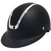 kowaku Casco da Equitazione a Mezza Calotta Sicuro Casco da Equitazione con Visiera Corta Traspirante Caschetto Sportivo per Bambini