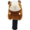 Generico Copricapo Per La Testa Del Driver Da Golf Cuscino In Peluche Con Design A | Set Di Copri Golf Numerati 3 E 5 Adatto A Sport Di Vacanze Donne Uomini Con Tee E Segnapalla