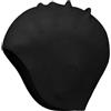 Generic Cuffia da nuoto per capelli lunghi, in silicone, impermeabile, per piscina | Cuffia da nuoto per capelli lunghi, in silicone, impermeabile, per piscina, da donna, extra large, protezione per le orecchie