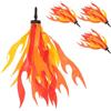 Cabilock Nappine Manubrio Bici Decorativi 9,5 Pollici per Biciclette | Pp, Colori Vivaci e Montaggio Semplice, per Giri Quotidiani e Decorazioni Festive, Adatte a Adulti