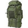 Tidyard Zaino Stile Militare XXL 100 L Verde Oliva in Poliestere 600D Idrorepellente, Espandibile, per Avventure Outdoor 91096