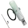 Generic Gadget del monitor dell'allarme del palo con gli allarmi luminosi e sonori | Indicatore di abboccata di pesce per barca Dock Surf Shore Outdoor Lago Fiume Stagno allarmi elettronici