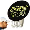 Generic Clip magnetica piccola per cappello da golf, resistente all'usura | Clip portatile per cappello da golf per cravatta, vestiti, tasche