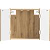 Generic Armadietto per bersaglio Delft, bianco, 52,5 x 10,5 x 53,5 cm, in legno