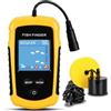 JOJIDE Macchina fotografica subacquea per la pesca, Ecoscandaglio ricaricabile Sensore sonar cablato/wireless Display a colori for la pesca Profondità massima dell'acqua 45 M