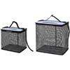 Vitsrisea Square Floating Fish Basket With Small Mesh, Buoyant Cage For Keeping Fish | Portable Floating Fish Basket For Outdoor Grilling Kayak Boat Camping