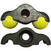 Vnakrny Piedi a piastra a bilanciere 4 pezzi per allenamento in bicicletta, palline da tennis per interni per smart bike trainer attrezzature per allenamento a casa Fot Snap Rocker Feet