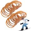 Generic Fermatori per freni da sci, elastica per sci | 30 pz Elasticità per Snowboard Attrezzatura Da Neve Attrezzatura Consiglio Forniture Snowboard Attrezzatura Attrezzatura