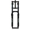 DHNCBGFZ 20/26in 4.0 Forcella Ad Aria Fat Bike QR135mm Forcelle EBike Di Sospensione | DH Forchetta A Doppia Corona Corsa 190mm Smorzamento 1-1/8 Tubo Dritto Freno Disco Per Neve Spiaggia