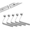 Generico Button Spring Clip 5 Pieces V-Shape Button Ensuring A Secure Hold In Wind, | Kayak Paddle Clip For Camping Tent Outdoor Canopy Boat Tube Ensuring A Secure Hold In Wind, Making