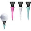 yakermur Tee da golf con funzione a livelli, design a rete che riduce l'attrito | T-shirt da golf con elevata elasticità, per golfisti, uomini, donne, bambini, interni, casa e papà
