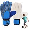 Generic Guanti da portiere antiscivolo per bambini e adulti | I guanti da portiere con palmo in lattice offrono una migliore presa, ammortizzazione e controllo della palla per allenamenti