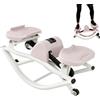 Generic Rock Stepper Side to Side - Portable Compact Low Shock Core Exerciser | Gambe Glutes Macchina per allenamento Rock Stepper Side a Side Portatile Compatto Low Shock Core Exerciser