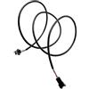 FACAIIO 2PCS per ebike Cavo Motore 100cm per Sensore Acceleratore 2PCS per | Guscio resistente alle alte temperature, lunghezza 100 cm, connettori SM-3A/3Y, adatto per acceleratore e sensori