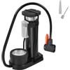 Generic Pompe per biciclette per pneumatici Gonfiaggio Pneumatici Manometro | Pavimento per bicicletta, auto elettrica, moto, salvagente, basket, pallavolo, palloni