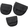 Generic 3pcs Outdoor Nero Mulinello Borsa Da Pesca Mulinello Borsa Di | Custodia per mulinello a mosca, 3 pezzi, per pescatori, padri, pescatori, esterni, riva, barca, riva, lago, spiaggia, fiumi