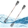 Generic Pagaie staccabili del kayak hanno ispessito i remi con l'asse di alluminio | Remo portatile per kayak con lama rinforzata a pala di design rinforzato in PP lama per canottaggio barca per canoa pesca