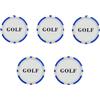 Aurgiarme Golfs Marker con Cap Hat Clip Training Aiuto Adesivo Epossidico Palla Accessori Golf Compatti Pallina da Golf