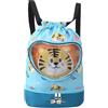 Generic Kids Pool Bag Ragazzi Swim Bag | Coulisse Dry Wet Separato Leggero Cartoon Pool Accessori per Viaggi Sport Spiaggia Attività Palestra Scuola Uso Campeggio