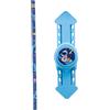 Lcarege Tester di salto verticale, per trasmissione vocale, in plastica, con buttafuori regolabili in altezza, per bambini, dispositivo touch ad altezza interna