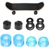 Generic Boccole rigide per skateboard - Parti di ricambio con rondella | Set di boccole per skateboard a quattro ruote per skateboarder da competizione, skateboarder principianti