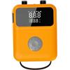 Jorzer Pompa elettrica per paddleboard per gommoni, pompa ricaricabile senza fili | Leggero, 7 adattatori, 12000 mAh, luce LED, per barche e kayak, all'aperto