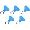 BDDCUHI6S 5 Pezzi 22-806608A02 5 Pezzi collettore di Scarico Acqua Tappo Blu for 22-806608A1 22-806608A02 8M2000874