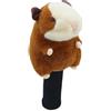 Husoiuy Coperchi Per Teste Di Mazze Da Golf Cuscinetto In Peluche Con Design A | Set Di Copri Golf Numerati 3 E 5 Adatto A Sport Di Vacanze Donne Uomini Con Tee E Segnapalla