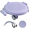 Generic Silent Gliding Discs Core Training Equipment Wheels Pilates Sliders | Dischi silenziosi con ruote scorrevoli per allenamento a bassa efficienza e recupero di allenamento pilates