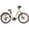 Lamtier Bicicletta elettrica in fibra di carbonio riempita d'aria, telaio in fibra di carbonio ultraleggero, doppie batterie per una maggiore autonomia, sensori di coppia a doppio braccio