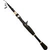 Generic Asta telescopica pieghevole robusta a lungo raggio telescopica | Canna da pesca telescopica per padre, marito, principiante, pesca, campeggio, escursionismo, zaino in spalla