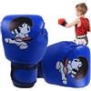 Generic Guantoni da boxe giovanili in pelle PU guanti da sparring | Dispositivo di allenamento per palestra domestica, attrezzatura per allenamento per bambini dai 3 ai 12 anni, kickboxing