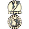 Generic Espositore da parete per palline da golf, senza fori | Organizzatore da collezione Ball Stand Wall Storage Holder Home Decor Indoor per gli amanti del golf Collezionisti di palline