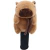 Generico Copri Teste Per Attrezzi Da Golf Protezione Morbida In Peluche Con Design A | Copri Golf Numerati 3 E 5 Adatto A Sport Di Vacanze Donne Uomini Con Tee E Segnapalla