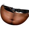 Generico Marsupio Pancia Marsupio a Forma di Pancia da Birra Uomo, Regalo Divertente per Papà, Borsa con Cintura Regolabile, Regalo Originale per Lui