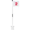 Generic Golf Putting Hole Set Portatile Golf Accessori | Accessori portatili Forniture per golfisti per principianti amanti del golf del giardino del cortile